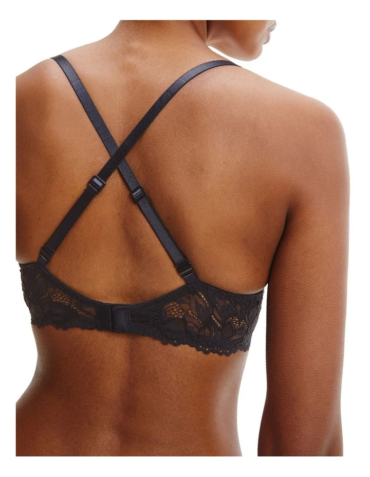 Seductive Comfort Lotus Floral Push-Up T-Shirt Bra Black Calvin Klein Seductive Comfort Lotus Floral Push-Up T-Shirt Bra Black -Calvin Klein Sales