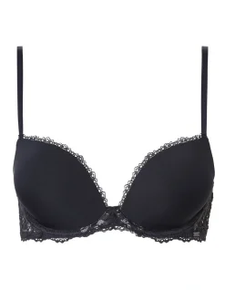 Calvin Klein Seductive Comfort Lotus Floral Push-Up T-Shirt Bra Black 4 Calvin Klein Seductive Comfort Lotus Floral Push-Up T-Shirt Bra Black -Calvin Klein Sales 851722120 851880610 5 720x928