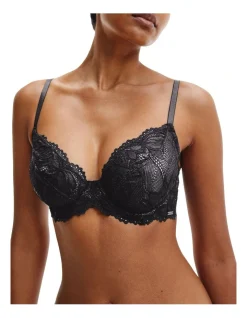 Calvin Klein Seductive Comfort Lotus Floral Full Coverage Bra Black 2 Calvin Klein Seductive Comfort Lotus Floral Full Coverage Bra Black -Calvin Klein Sales 851722300 851882410 3 1 720x928