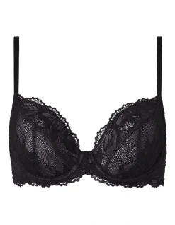 Calvin Klein Seductive Comfort Lotus Floral Full Coverage Bra Black 3 Calvin Klein Seductive Comfort Lotus Floral Full Coverage Bra Black -Calvin Klein Sales 851722300 851882410 4 1 720x928