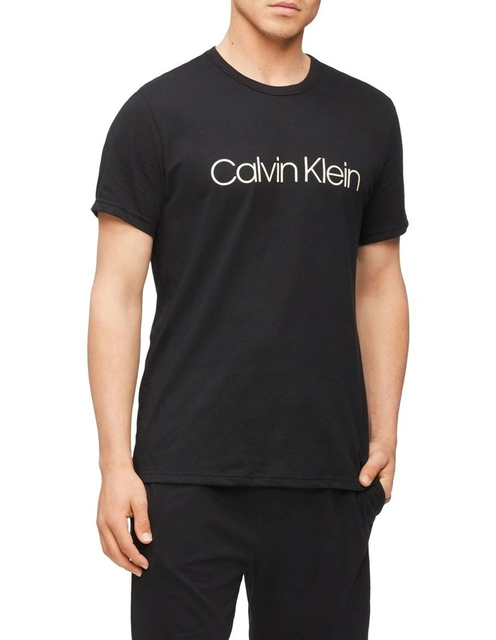 Chill Logo Sleep Tee Black Calvin Klein Chill Logo Sleep Tee Black -Calvin Klein Sales