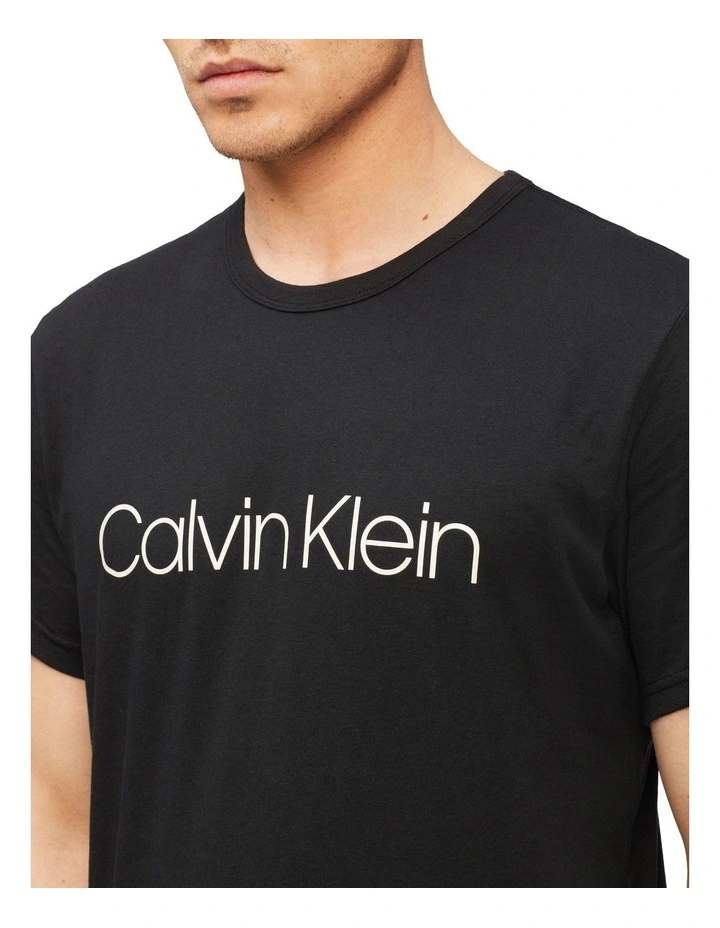 Chill Logo Sleep Tee Black Calvin Klein Chill Logo Sleep Tee Black -Calvin Klein Sales