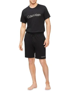 Calvin Klein Chill Logo Sleep Short Black