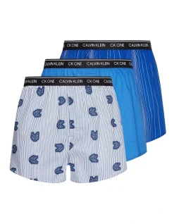 Calvin Klein Woven Boxers Multi 3 Pack