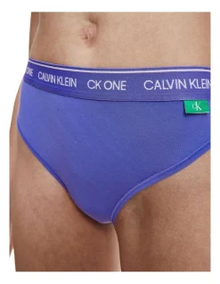 Calvin Klein Ck One Cotton Tanga Brief In Blue -Calvin Klein Sales 872401420 929611630 3 720x928
