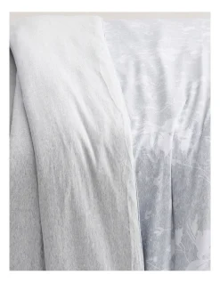 Calvin Klein Floral Print Quilt Cover In Pewter -Calvin Klein Sales 881763220 3 2 720x928