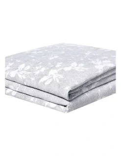 Calvin Klein Floral Print Quilt Cover In Pewter -Calvin Klein Sales 881763220 4 1 720x928