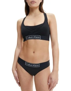 Calvin Klein Reimagined Heritage Unlined Maternity Bralette Black