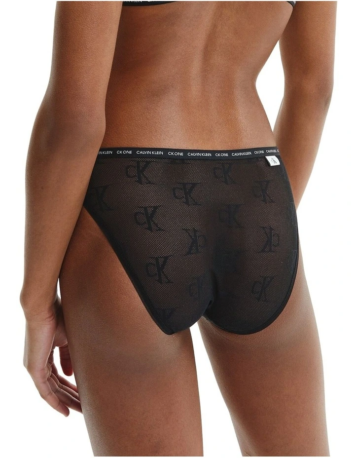 Ck One Logo Lace Bikini Black Calvin Klein Ck One Logo Lace Bikini Black -Calvin Klein Sales
