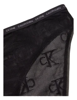 Calvin Klein Ck One Logo Lace Bikini Black 4 Calvin Klein Ck One Logo Lace Bikini Black -Calvin Klein Sales 885281410 5 720x928