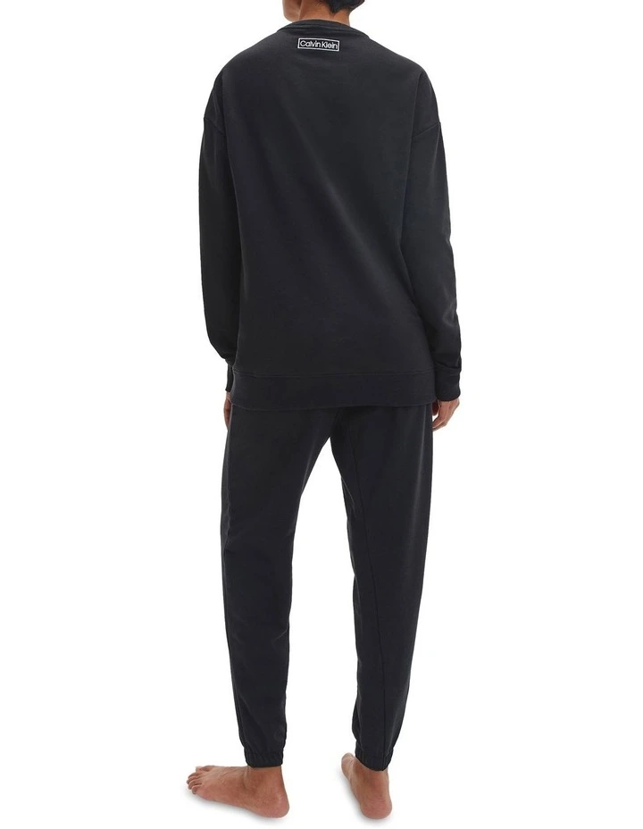 Reimagined Heritage Long Sleeve Sweatshirt Black Calvin Klein Reimagined Heritage Long Sleeve Sweatshirt Black -Calvin Klein Sales