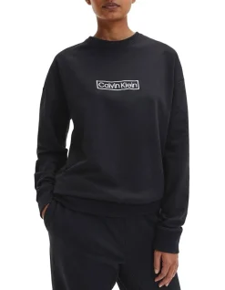 Calvin Klein Reimagined Heritage Long Sleeve Sweatshirt Black 2 Calvin Klein Reimagined Heritage Long Sleeve Sweatshirt Black -Calvin Klein Sales 885281860 3 720x928