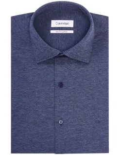 Calvin Klein Slim Long Sleeve Business Shirt Dark Blue -Calvin Klein Sales 886748770 4 720x928