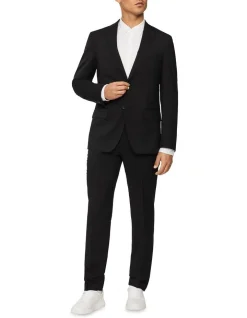 Calvin Klein Slim Twill Suit Trouser Black -Calvin Klein Sales 888699610 4 720x928