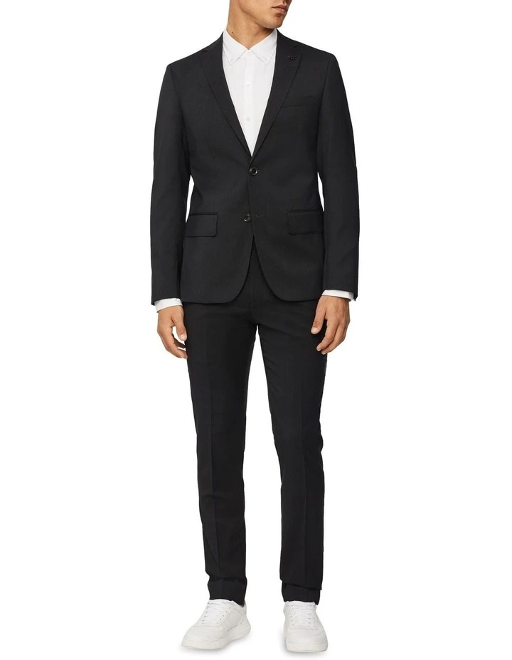 Super Slim Twill Suit Jacket Charcoal Calvin Klein Super Slim Twill Suit Jacket Charcoal -Calvin Klein Sales