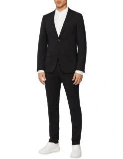 Calvin Klein Super Slim Twill Suit Trouser Black 3 Calvin Klein Super Slim Twill Suit Trouser Black -Calvin Klein Sales 888699970 4 720x928