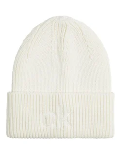 Calvin Klein Essential Beanie Ecru
