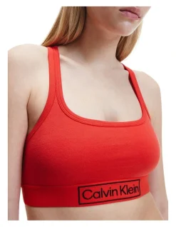 Calvin Klein Reimagined Heritage Underwear Unlined Bralette Terra Cotta -Calvin Klein Sales 897914620 3 720x928