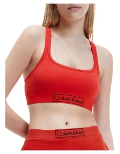 Calvin Klein Reimagined Heritage Underwear Unlined Bralette Terra Cotta -Calvin Klein Sales 897914620 4 720x928