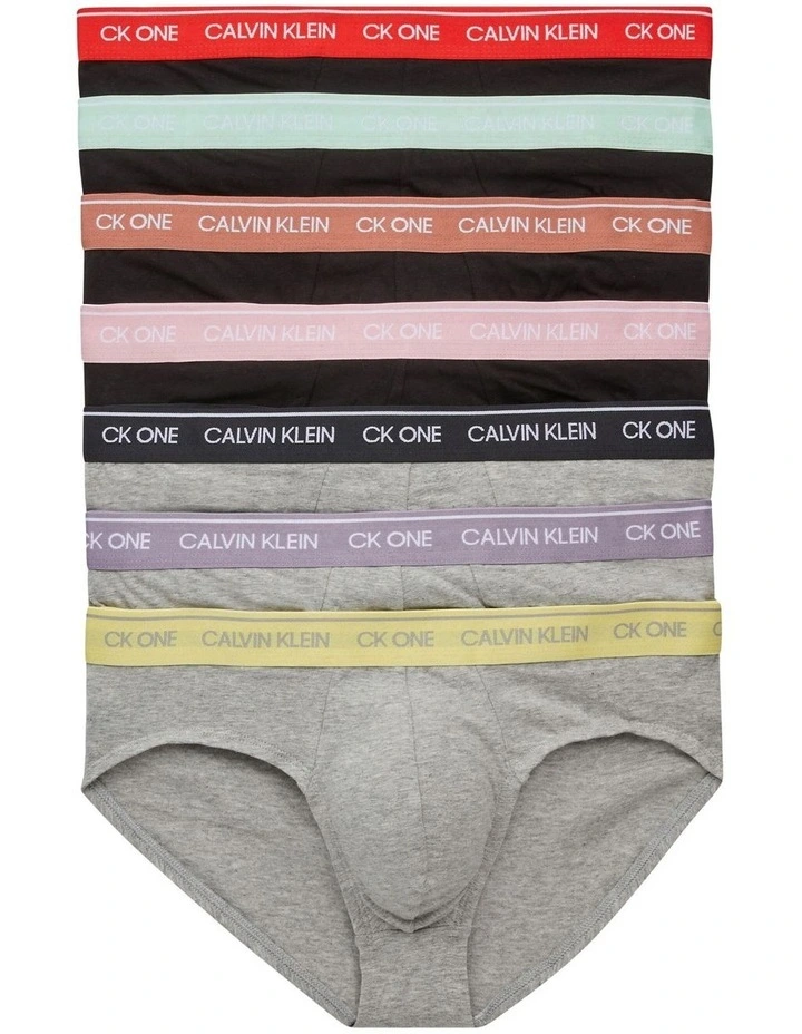 7 Pack CK One Briefs in Multi Calvin Klein 7 Pack CK One Briefs In Multi -Calvin Klein Sales