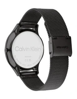 Calvin Klein Timeless Mesh Multifunction Ionic Plated Black Steel Watch 25200105 2 Calvin Klein Timeless Mesh Multifunction Ionic Plated Black Steel Watch 25200105 -Calvin Klein Sales 909522190 3 720x928
