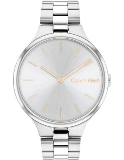 Calvin Klein Linked Bracelet 38mm Silver Stainless Steel Watch 25200128