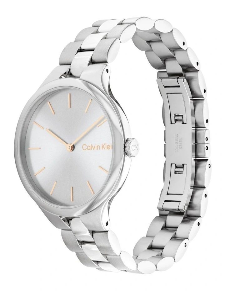 Linked Bracelet 38mm Silver Stainless Steel Watch 25200128 Calvin Klein Linked Bracelet 38mm Silver Stainless Steel Watch 25200128 -Calvin Klein Sales