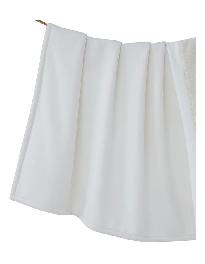 Sherpa Rib Sweatshirt Throw In White Grey Calvin Klein Sherpa Rib Sweatshirt Throw In White Grey -Calvin Klein Sales