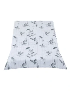 Calvin Klein Shadow Grid Floral Quilt Cover Set In Grey 2 Calvin Klein Shadow Grid Floral Quilt Cover Set In Grey -Calvin Klein Sales 919027900 3 1 720x928