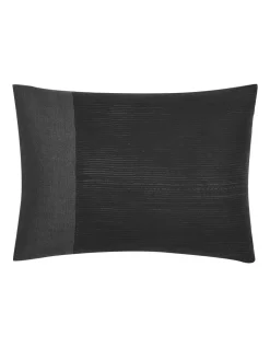 Calvin Klein Oversized Paintstroke Quilt Cover Set In Charcoal -Calvin Klein Sales 919027990 919027000 4 1 720x928
