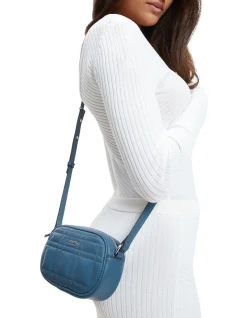 Calvin Klein Ck Touch Recycled Faux Leather Camera Bag In Teal -Calvin Klein Sales 919800370 4 720x928