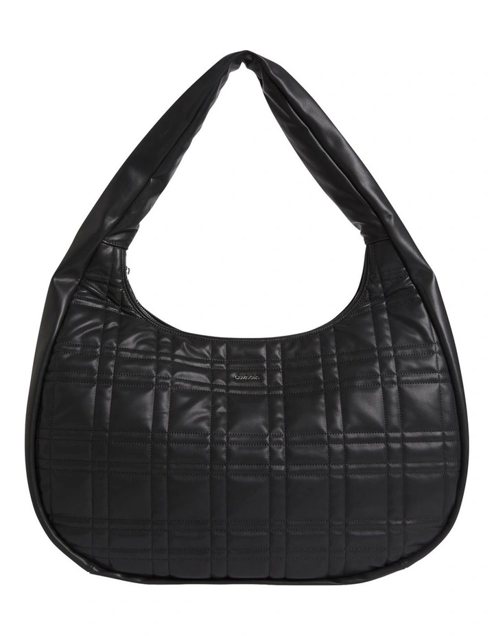 Ck Touch Recycled Hobo Bag In Black Calvin Klein Ck Touch Recycled Hobo Bag In Black -Calvin Klein Sales
