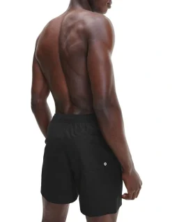 Calvin Klein Intense Power Logo Medium Swimshort In Black -Calvin Klein Sales 920345770 3 720x928