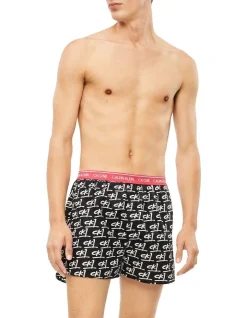Calvin Klein Woven Boxers In Black Multi 2 Calvin Klein Woven Boxers In Black Multi -Calvin Klein Sales 923733190 3 720x928