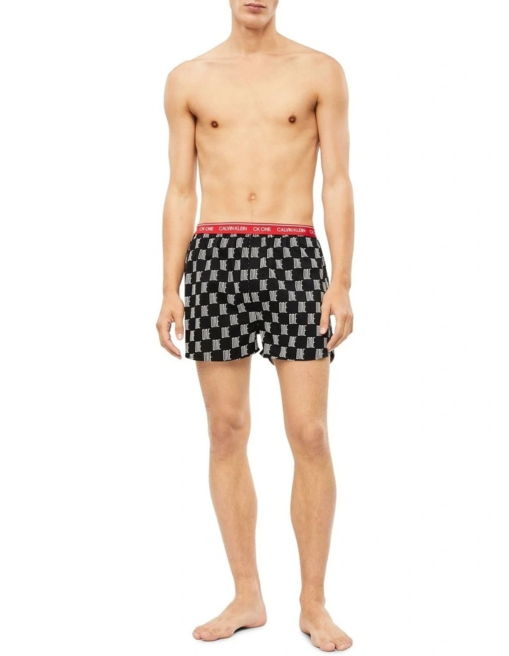 Woven Boxers in Black Multi Calvin Klein Woven Boxers In Black Multi -Calvin Klein Sales