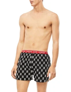 Calvin Klein Woven Boxers In Black Multi 2 Calvin Klein Woven Boxers In Black Multi -Calvin Klein Sales 923733370 3 720x928