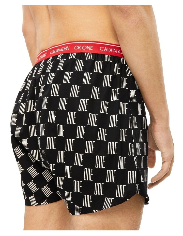 Woven Boxers in Black Multi Calvin Klein Woven Boxers In Black Multi -Calvin Klein Sales