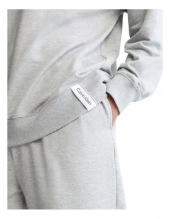 Calvin Klein Modern Cotton Lounge Top In Grey Marle 3 Calvin Klein Modern Cotton Lounge Top In Grey Marle -Calvin Klein Sales 923733730 4 720x928