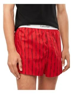 Calvin Klein Modern Cotton Short Sleeve Tee & Boxer Set In Black/Red -Calvin Klein Sales 923733910 4 720x928