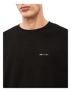 Calvin Klein Modern Cotton Lounge Top In Black -Calvin Klein Sales 923734180 4 720x928