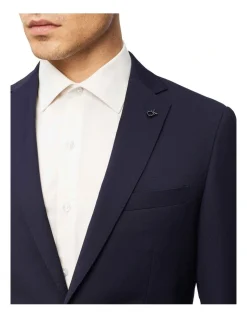 Calvin Klein Slim Twill Suit Jacket Navy -Calvin Klein Sales 924592690 3 720x928