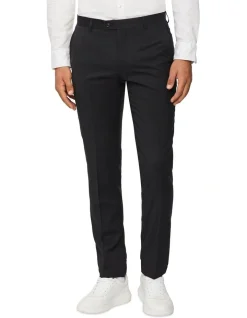 Calvin Klein Slim Twill Suit Pant Charcoal