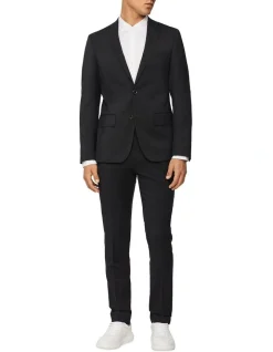Calvin Klein Slim Twill Suit Pant Charcoal 3 Calvin Klein Slim Twill Suit Pant Charcoal -Calvin Klein Sales 924592780 4 720x928
