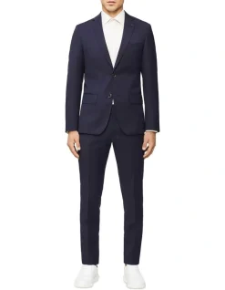 Calvin Klein Slim Twill Suit Pant Navy -Calvin Klein Sales 924592870 4 720x928