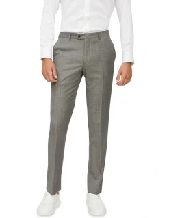 Calvin Klein Slim Suit Pant In Grey
