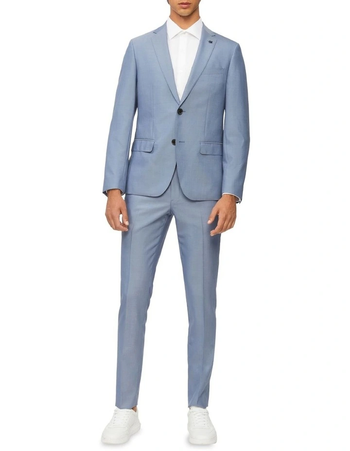 X-Slim Plain Suit Pant in Sky Blue Calvin Klein X-Slim Plain Suit Pant In Sky Blue -Calvin Klein Sales