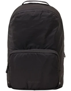 Calvin Klein Recycled Zip Around Backpack In Black