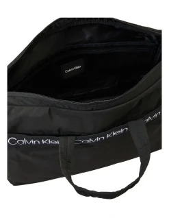 Calvin Klein Recycled Polyester Duffle Bag In Black -Calvin Klein Sales 926887960 3 720x928