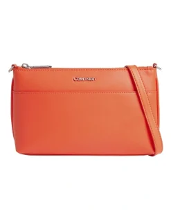 Calvin Klein Faux Leather Crossbody Bag In Deep Orange -Calvin Klein Sales 926889040 3 720x928