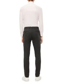 Calvin Klein Slim Long Sleeve Mini Check Shirt In Pink -Calvin Klein Sales 927759610 3 720x928